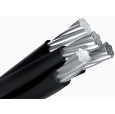 Cable Aluminio Preensamblado 3x25+1x50mm (3 Cond.Aislado+1 Cond.Desnudo) BAKER KABEL