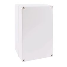 Caja Estanco 340x280x180 Ip65 Gris Con Placa