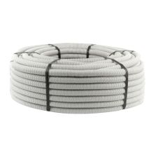 Tubo Flexible Ecorevi 750n L/Halogenos 32mm Gris (R-50 Mt)